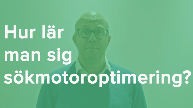 Hur lär man sig SEO
