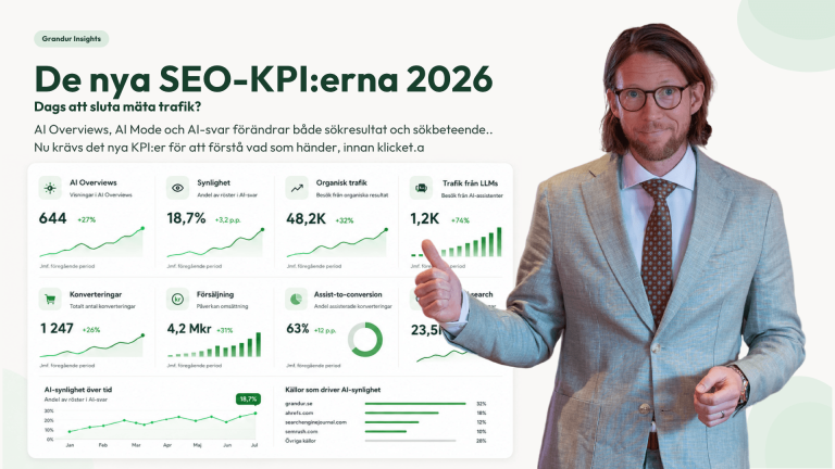 Nya SEO-KPIerna 2026