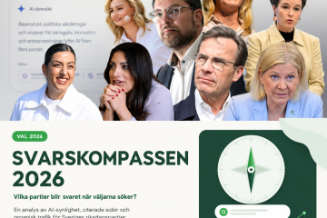 SVARSKOMPASSEN 2026 Vilka partier blir svaret när väljarna söker 2026