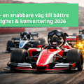 Förstasidan från presentation av webbinariet Omdömen – en snabbare väg till bättre SEO, AI-synlighet & konvertering 2026