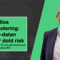 Bild från presentation av Topdogs VD Christian Rudolf, som gjort en analys av Ellos SEO-data inför deras Ellos börsnotering.