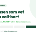 ChatGPT Ads Sverige