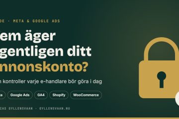 Vem äger egentligen dina konton? Fem kontroller för e-handlare